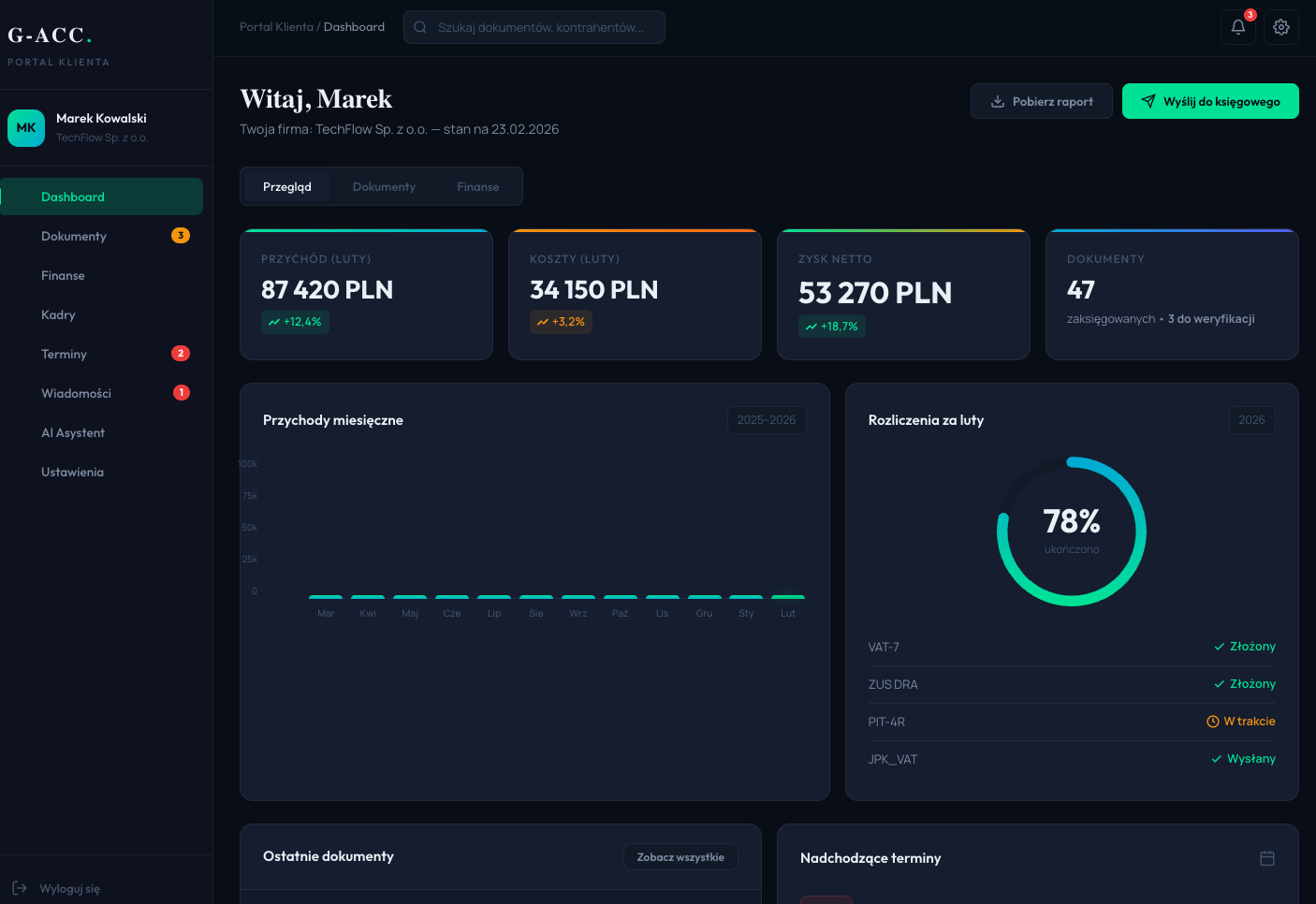 G-Accounting — Intelligente Buchhaltung
